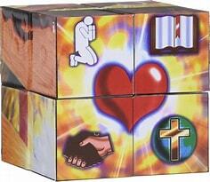 Evangecubes to visually share the Gospel